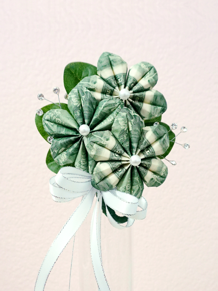 Money Corsage ($2 bills)