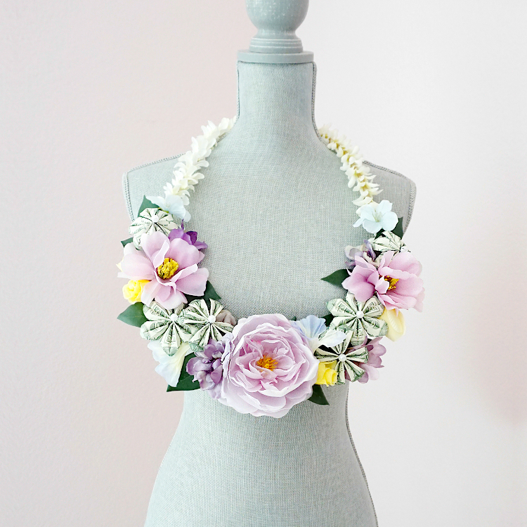 Floral Money Lei